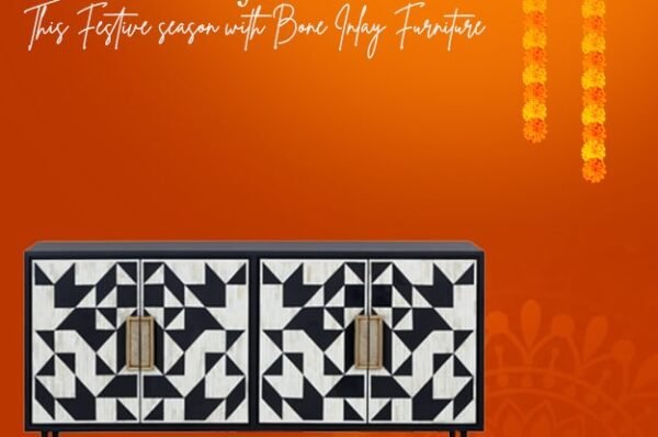 How to decorate your home this festive season with Bone Inlay Furniture