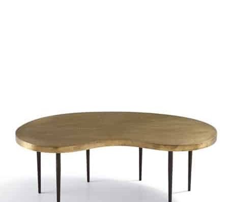 Brass Abstract Coffee Table