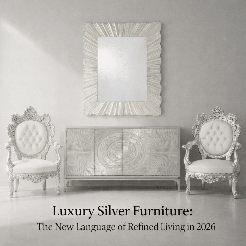 Luxury Silver Furniture: Elevate Your Home with Timeless Elegance and Modern Style