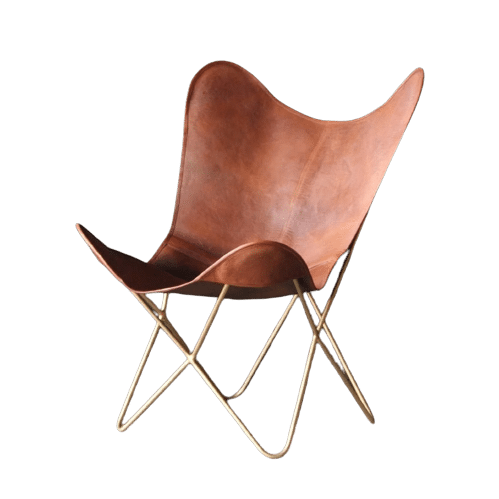 Leather Butterfly Chair