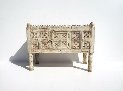 Vintage Reclaimed Indian Dhamchiya Hope Chest