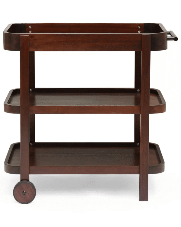 Zarina Wooden Bar Cart