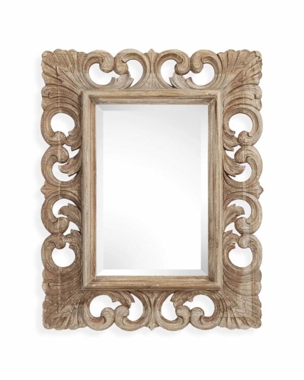 Indian Handcarved Mirror