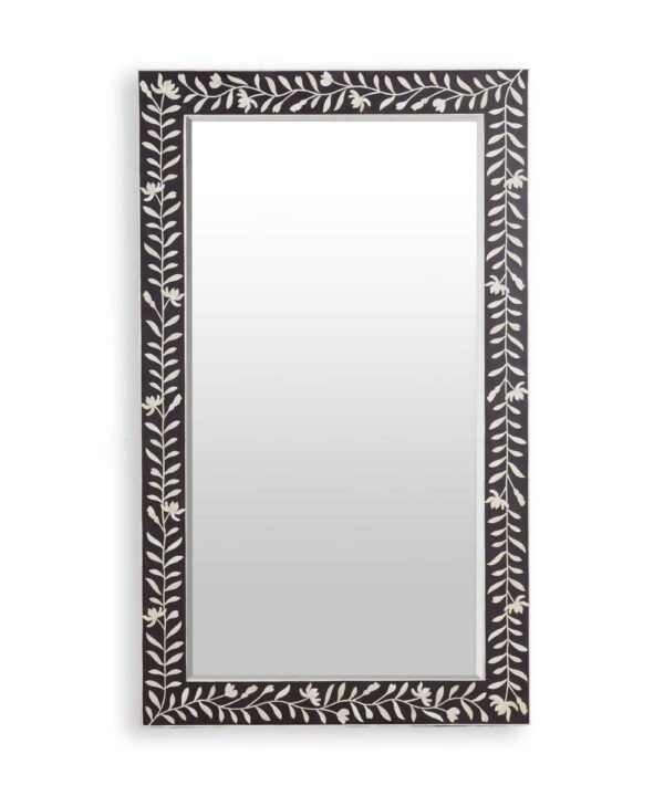 Suhana Bone Inlay Floor Mirror