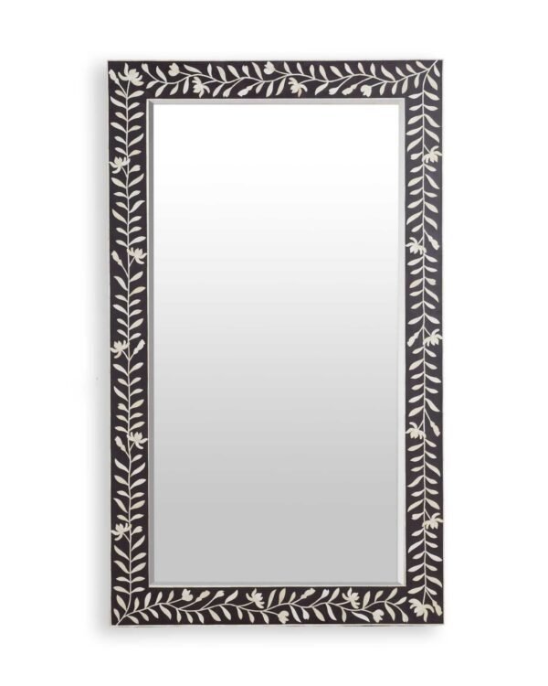 Suhana Bone Inlay Floor Mirror