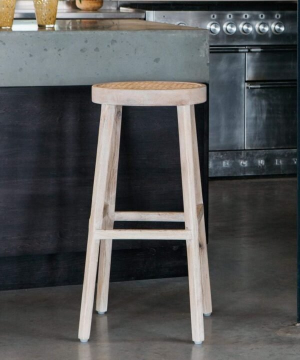 Woven Kitchen Counter Stool