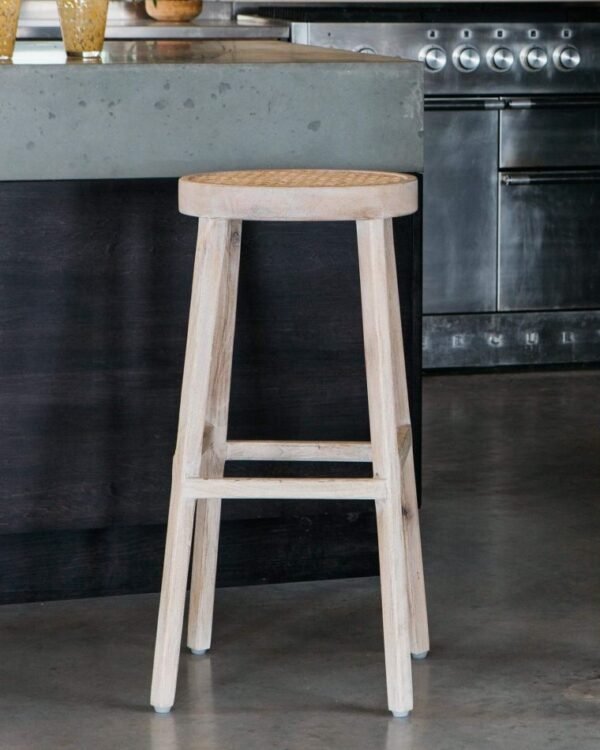 Woven Kitchen Counter Stool