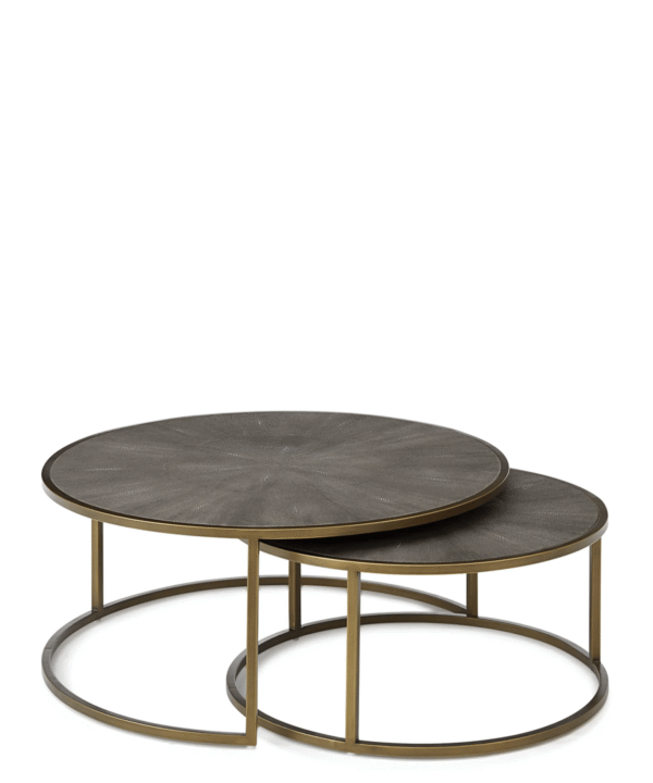 Amber Nesting Coffee Tables