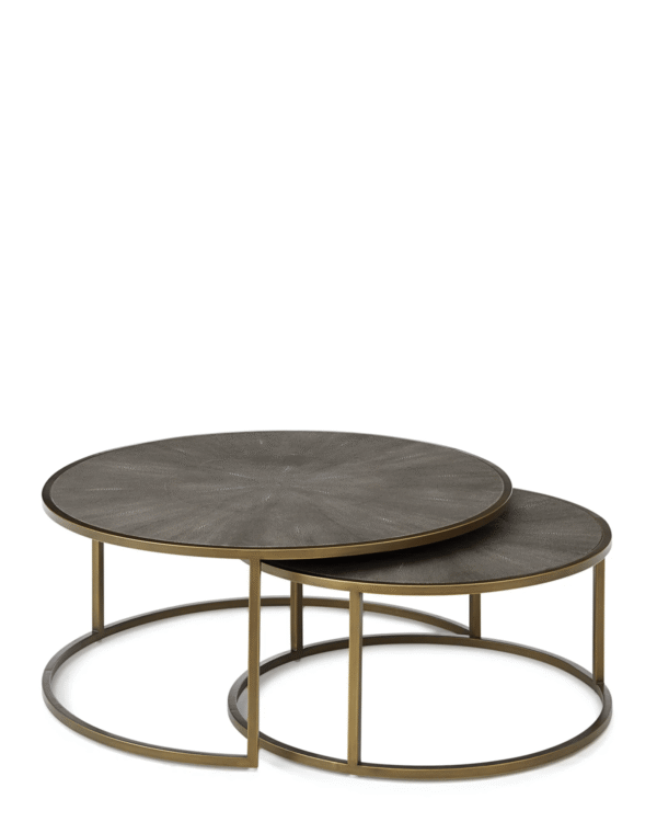 Amber Nesting Coffee Tables