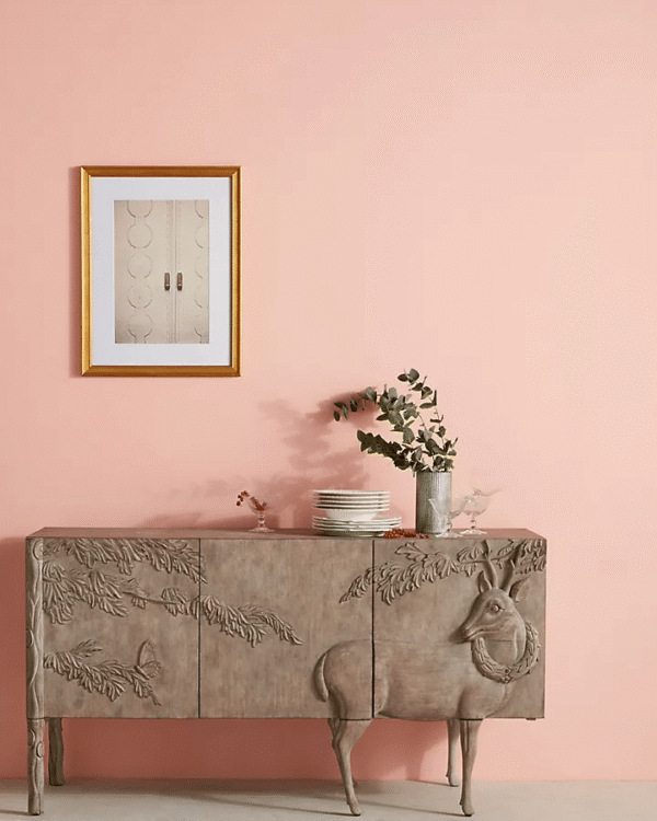 Handcarved Deer Buffet