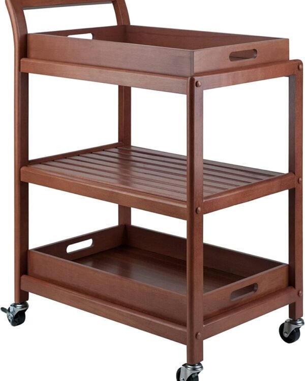 Wooden Bar Cart