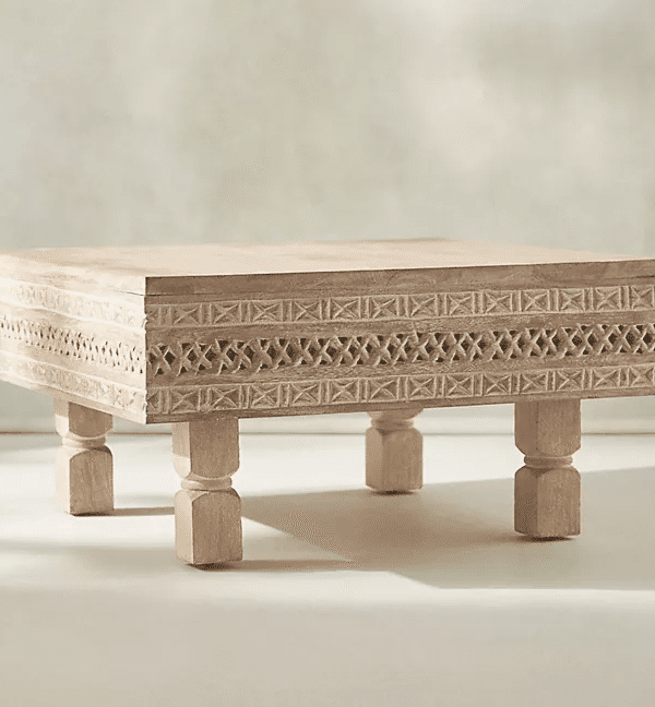 Carved Jodha Coffee Table