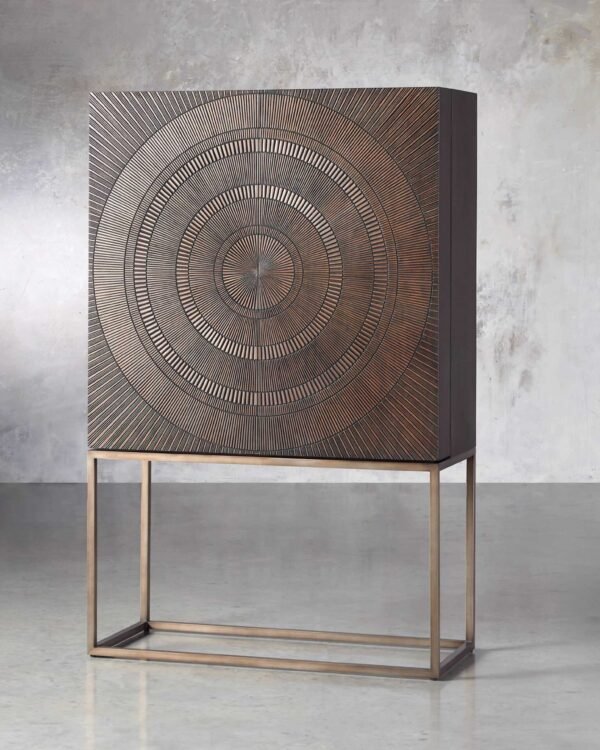 Salma Wooden Bar Cabinet