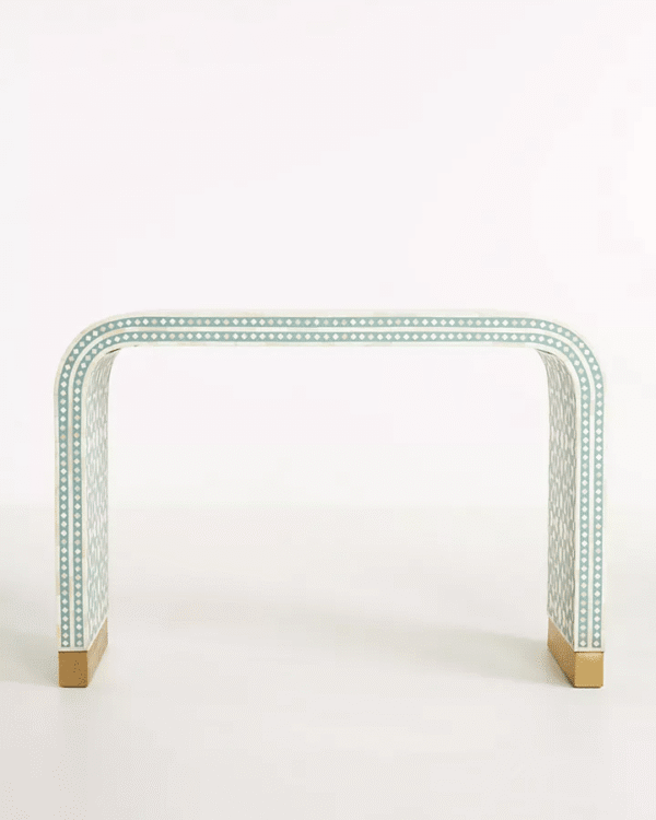 Bone Inlay Moroccan Console