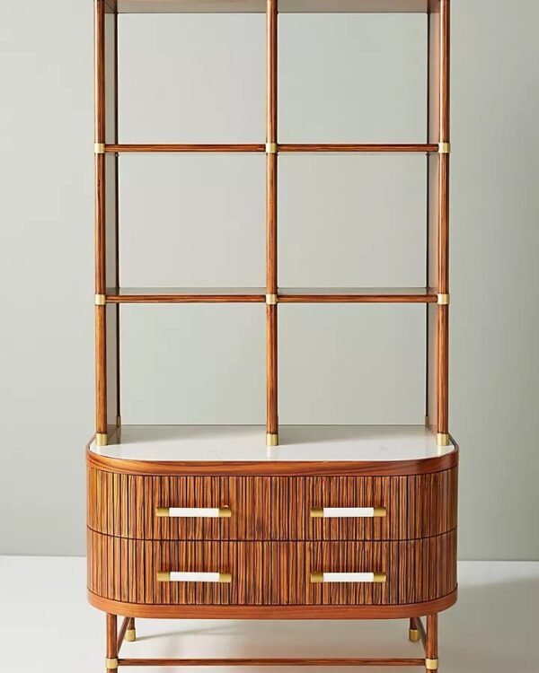 Modern Wooden Storage Shelf