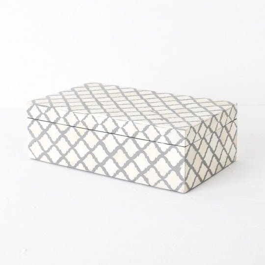 Mughal Bone Inlay Box