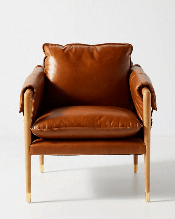 Mirza Leather Chair
