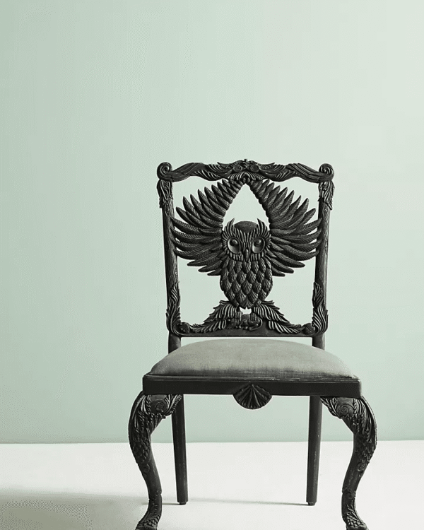 Handcarved Owl Dining Chair