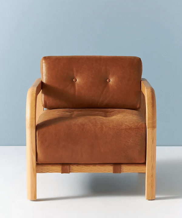 Souraya Leather Armchair