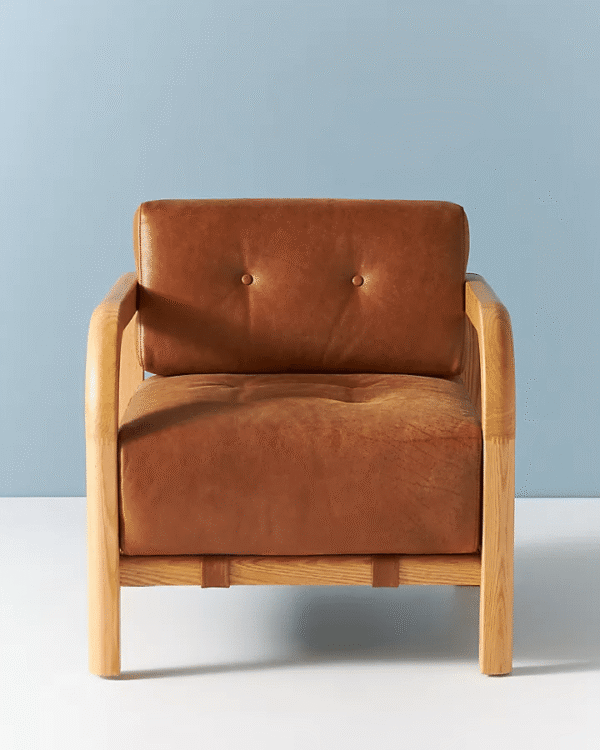 Souraya Leather Armchair