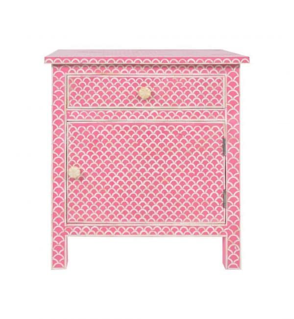 Isa Bone Inlay Nightstand