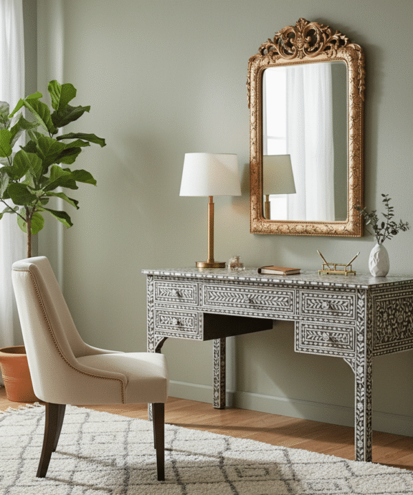 Mother of Pearl Console Tables