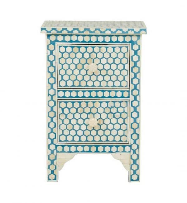 Soccer Bone Inlay Bedside