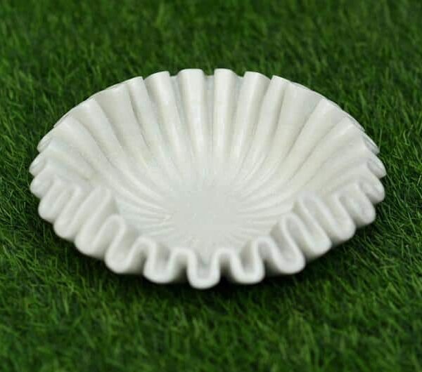 Marble Abstract Plate Table Decor