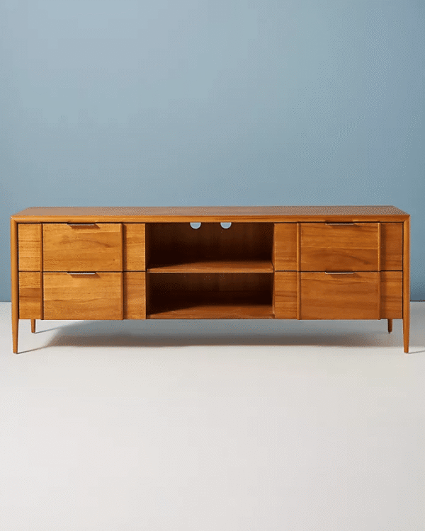 Classic Wooden Media Console