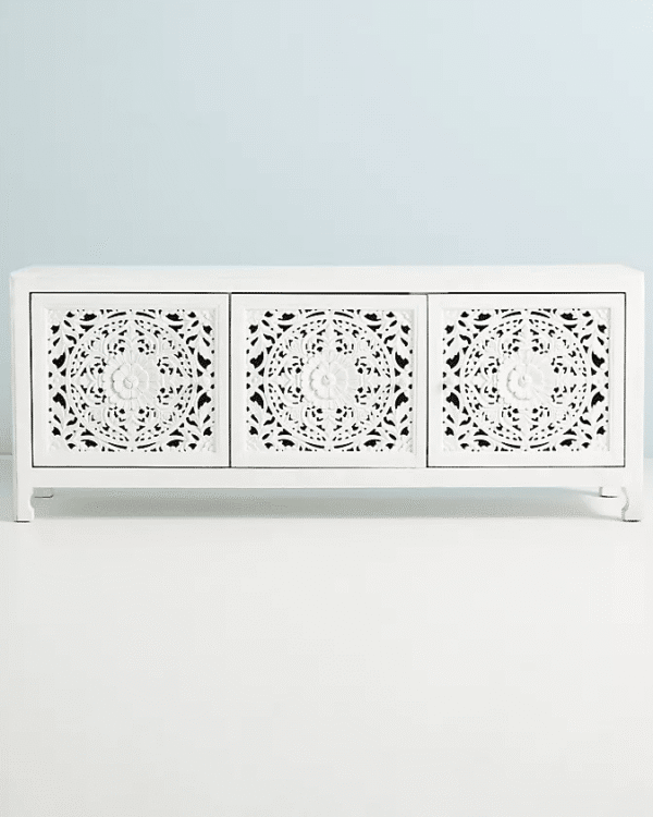 Handcarved Lombok Media Console