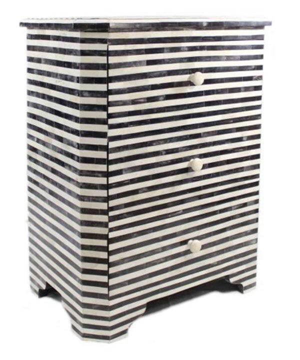 Monochrome Bedside Colored Bone