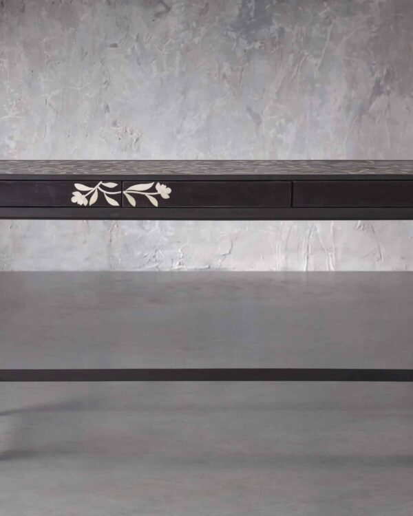 Bone Inlay Office Desk