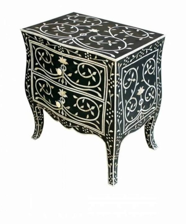 Clara Bone Inlay Bedside