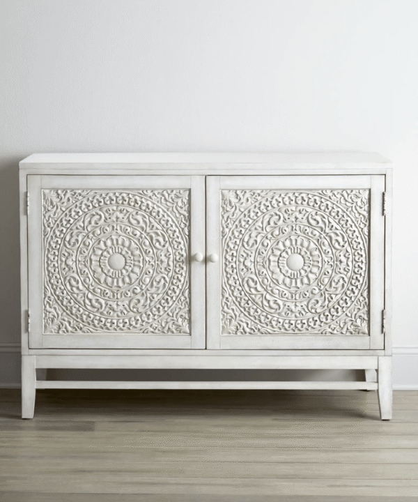 Handcarved Trisha Cabinet