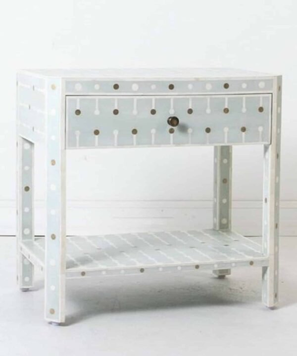 Nayra Bone Inlay Nightstand