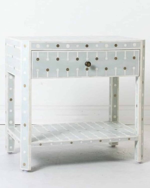 Nayra Bone Inlay Nightstand