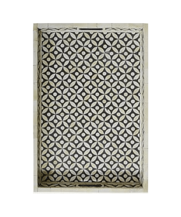 Geometric Bone Inlay Tray