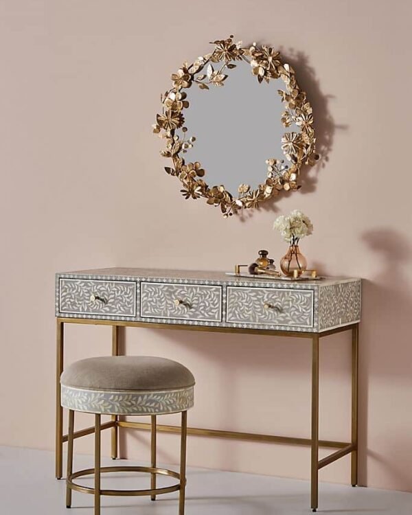 Bone Inlay Vanity Combo in Grey